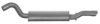 VW 895253609R End Silencer